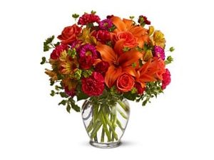 Blossoms of Joy Vase Arrangement